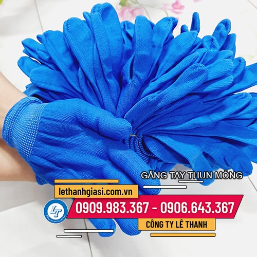 Găng tay thun mỏng giá sỉ nhà Lê Thanh Găng tay thun mỏng giá sỉ nhà Lê Thanh