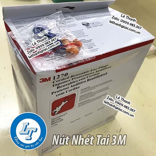 nút nhét tai 3M chất liệu bọt biển 200 đôi/ hộp. nút nhét tai 3M chất liệu bọt biển 200 đôi/ hộp.