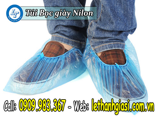 mua 100 túi bọc giày đi mưa nilon giá sỉ bao nhiêu túi bọc giày