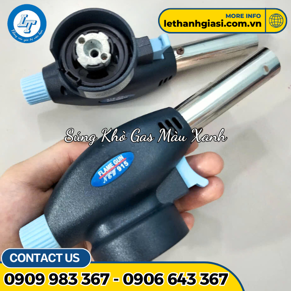 Đầu khò gas màu xanh Đầu khò gas màu xanh