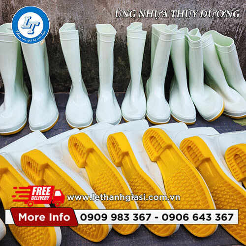 địa chỉ giá sỉ rẻ ủng nhựa Thùy Dương trắng đế vàng 3 địa chỉ giá sỉ rẻ ủng nhựa Thùy Dương trắng đế vàng 3