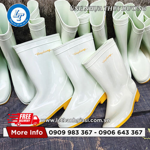 địa chỉ giá sỉ rẻ ủng nhựa Thùy Dương trắng đế vàng 6 địa chỉ giá sỉ rẻ ủng nhựa Thùy Dương trắng đế vàng 6