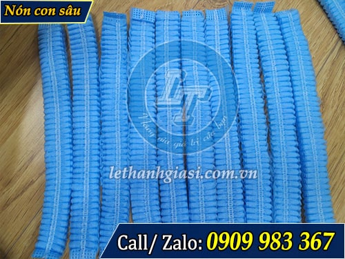 Cung cấp nón con sâu, mũ con sâu giá sỉ rẻ Nón con sâu màu xanh