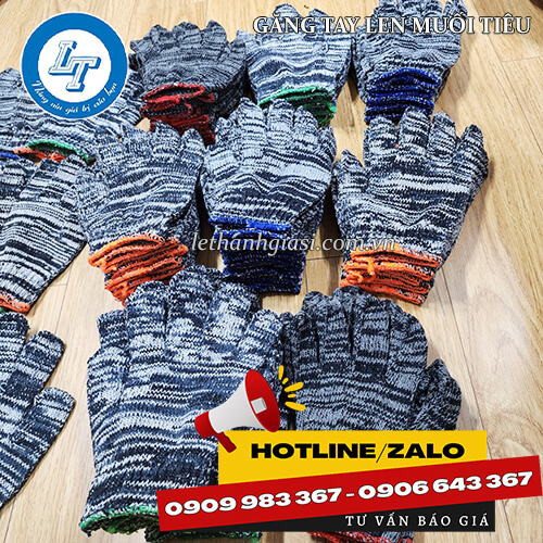 găng tay bảo hộ len muối tiêu giá sỉ hàng may sẵn 6 găng tay bảo hộ len muối tiêu giá sỉ hàng may sẵn 6