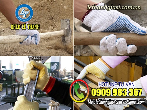 Sản xuất găng tay len nhúng nhựa đủ size, giá rẻ TPHCM Ứng dụng găng tay len phủ hạt nhựa