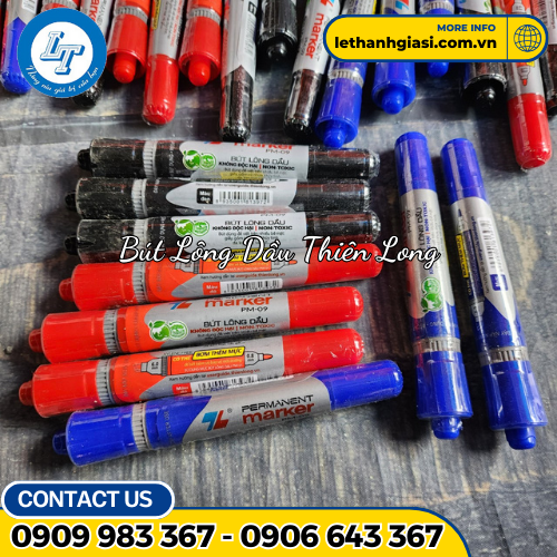 bút lông dầu Thiên Long 2 bút lông dầu Thiên Long 2