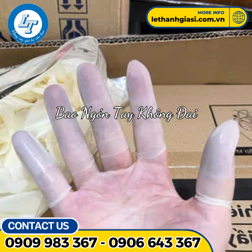 BAO NGÓN TAY CAO SU KHÔNG ĐAI 1 BAO NGÓN TAY CAO SU KHÔNG ĐAI 1