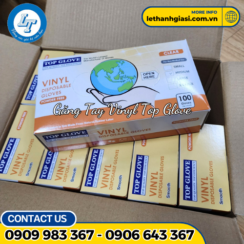 găng tay Vinyl Top Glove 3 găng tay Vinyl Top Glove 3