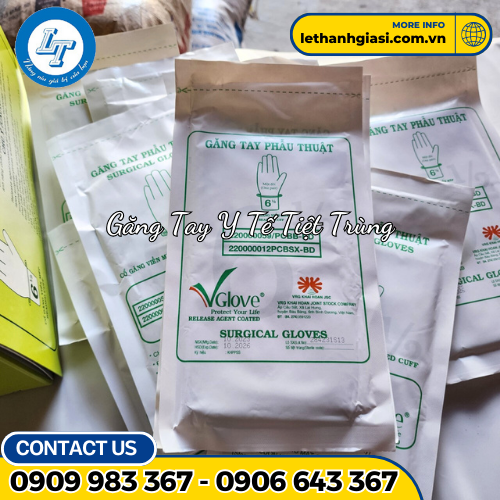 găng tay y tế tiệt trùng 1 găng tay y tế tiệt trùng 1