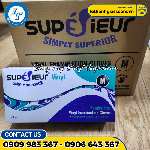 găng tay vinyl superieur 3 găng tay vinyl superieur 3
