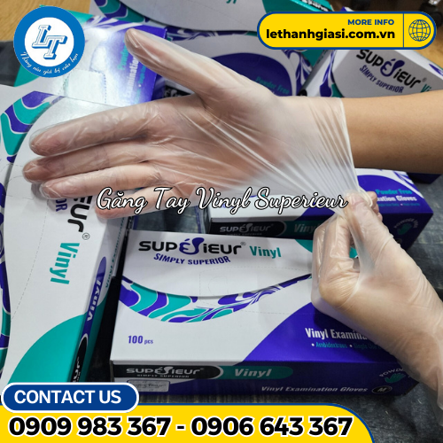 găng tay vinyl superieur 2 găng tay vinyl superieur 2