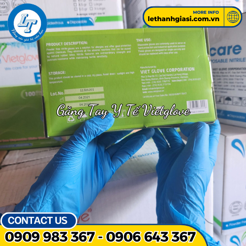 găng tay y tế vietglove 3 găng tay y tế vietglove 3
