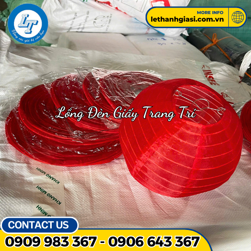 lồng đèn tròn bằng giấy 2 lồng đèn tròn bằng giấy 2