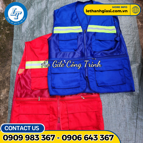 Áo gile công trình 3 Áo gile công trình 3