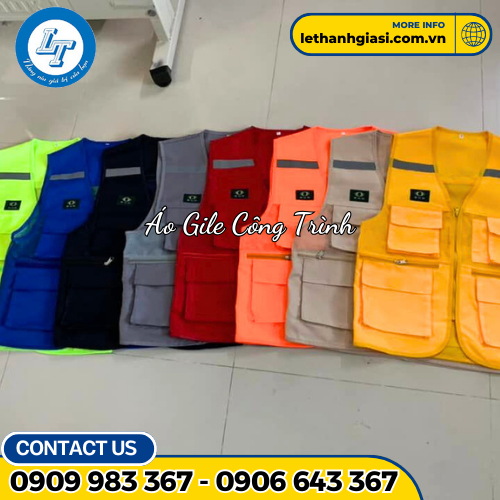 Áo gile công trình 2 Áo gile công trình 2