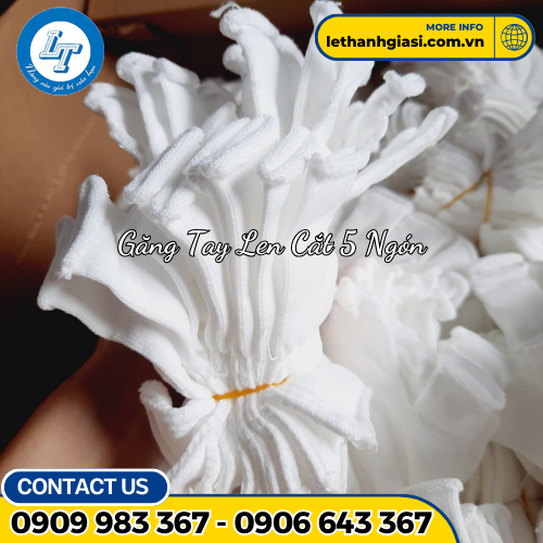 găng tay len cắt 5 ngón 1 găng tay len cắt 5 ngón 1