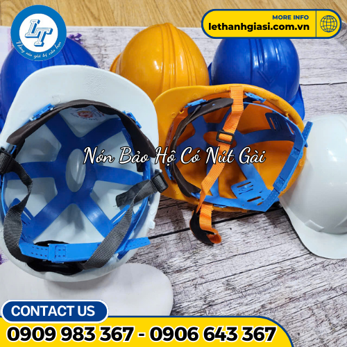 Nón bảo hộ có nút gài 4 Nón bảo hộ có nút gài 4