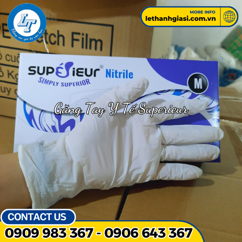 Găng tay y tế Supérieur Nitrile 3 Găng tay y tế Supérieur Nitrile 3