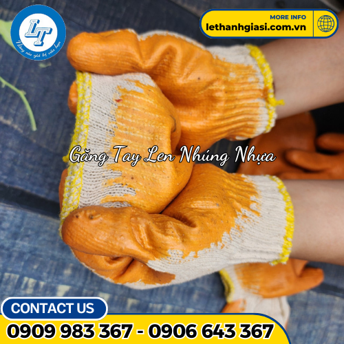 găng tay len nhúng nhựa găng tay len nhúng nhựa