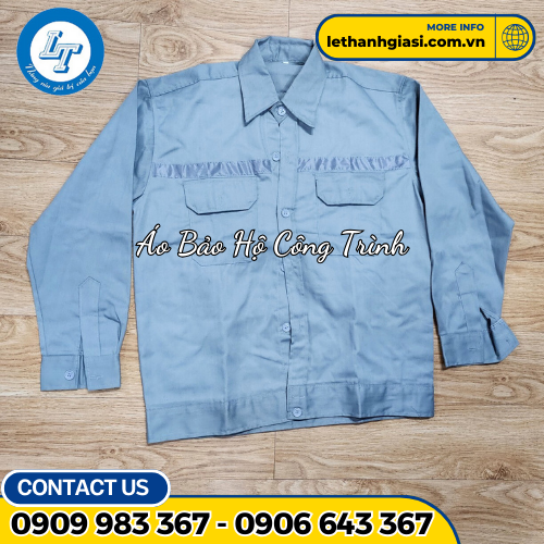 áo bảo hộ công trình có túi 3 áo bảo hộ công trình có túi 3