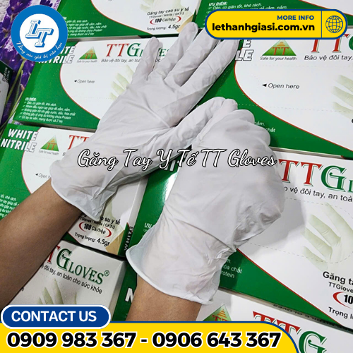 Găng tay y tế TT Gloves 2 Găng tay y tế TT Gloves 2