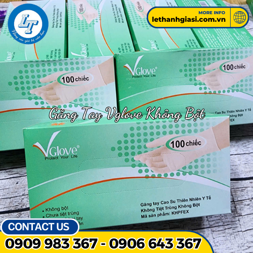Găng tay y tế VGLOVE không bột 3 Găng tay y tế VGLOVE không bột 3
