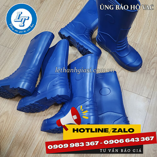 ủng bảo hộ VAC xanh dương cho khách sỉ 6 ủng bảo hộ VAC xanh dương cho khách sỉ 6