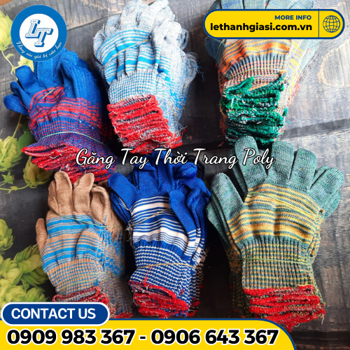 găng tay len thời trang poly 2 găng tay len thời trang poly 2