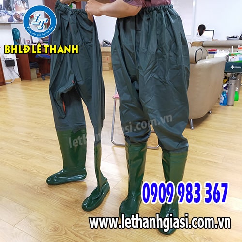 Ủng liền quần lội nước giá rẻ Lê Thanh