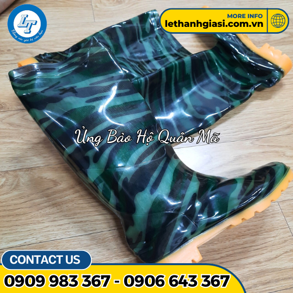 ủng quân mã màu rêu 3 ủng quân mã màu rêu 3