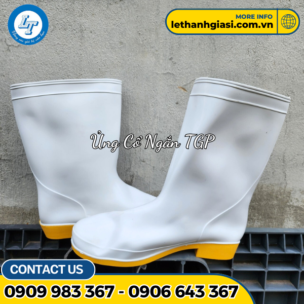 ủng nhựa cổ ngắn TGP 4 ủng nhựa cổ ngắn TGP 4