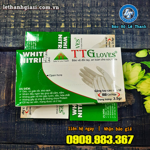 công ty nào nổi tiếng về cung cấp găng tay y tế nitrile gt nitrile