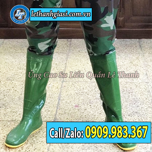 giá ủng liền quần cao su lội nước tại tp.hcm ủng liền quần