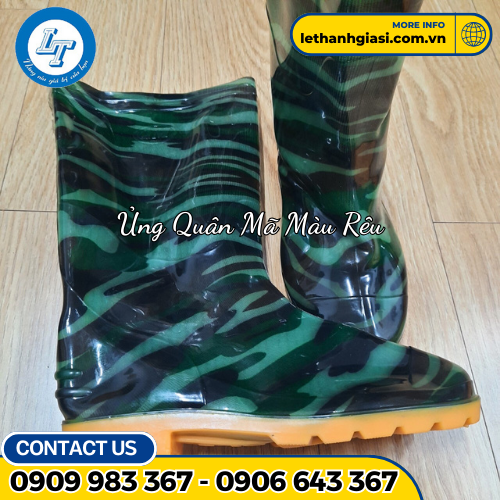 ủng quân mã màu rêu 2 ủng quân mã màu rêu 2