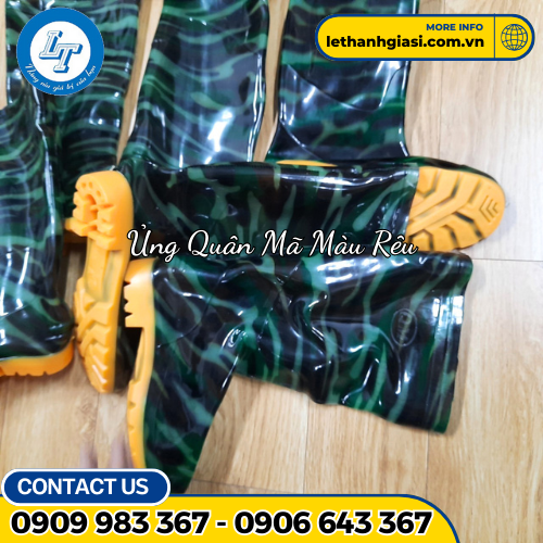 ủng quân mã màu rêu 1 ủng quân mã màu rêu 1