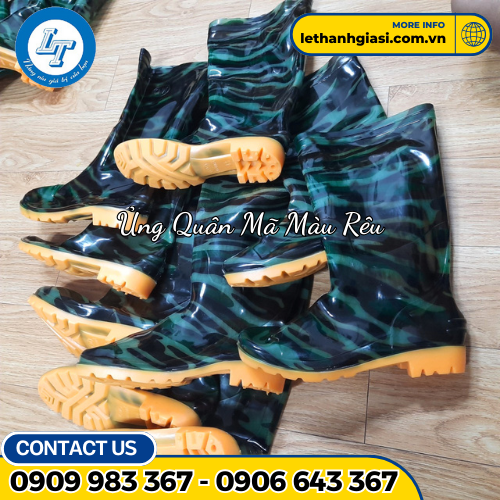 ủng quân mã màu rêu ủng quân mã màu rêu