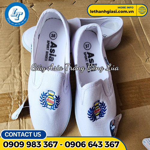 giày asia lười màu trắng 3 giày asia lười màu trắng 3