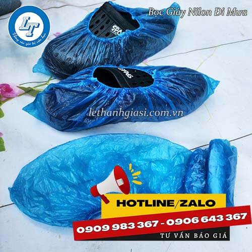 bọc giày nilon đi mưa giá sỉ dùng 1 lần 3 bọc giày nilon đi mưa giá sỉ dùng 1 lần 3
