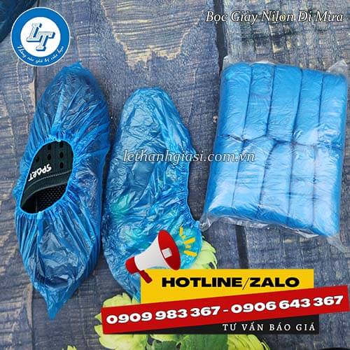 bọc giày nilon đi mưa giá sỉ dùng 1 lần 4 bọc giày nilon đi mưa giá sỉ dùng 1 lần 4