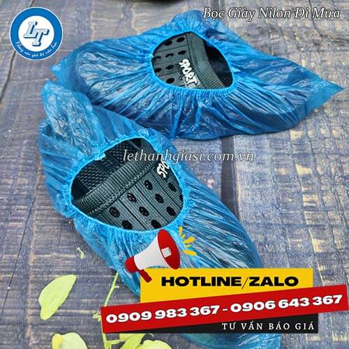 bọc giày nilon đi mưa giá sỉ dùng 1 lần 1 bọc giày nilon đi mưa giá sỉ dùng 1 lần 1