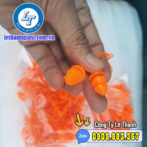 nút nhét tai chống ồn cam đóng gói dạng bịch 20 cặp nút nhét tai chống ồn cam đóng gói dạng bịch 20 cặp