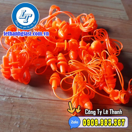 nút nhét tai chống ồn cam đóng gói dạng bịch 20 cặp nút nhét tai chống ồn cam đóng gói dạng bịch 20 cặp