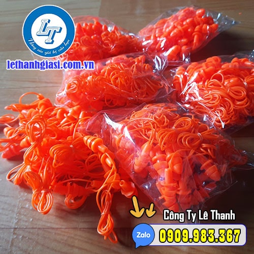 nút nhét tai chống ồn cam đóng gói dạng bịch 20 cặp nút nhét tai chống ồn cam đóng gói dạng bịch 20 cặp