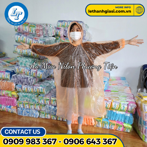 Áo mưa phương tiện mặc 1 lần 1 Áo mưa phương tiện mặc 1 lần 1