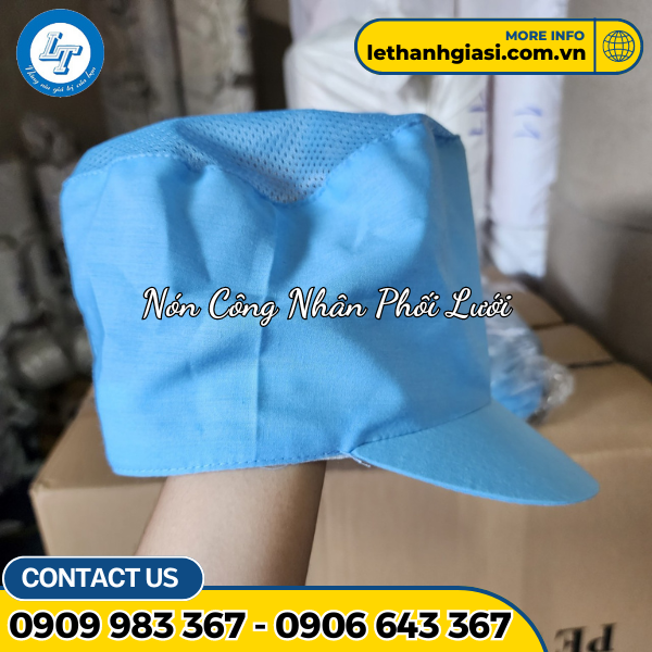 nón công nhân phối lưới giá kho nhập sỉ siêu rẻ nón công nhân phối lưới giá kho nhập sỉ siêu rẻ