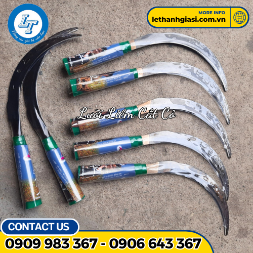 Lưỡi liềm thép cán nhựa 2 Lưỡi liềm thép cán nhựa 2