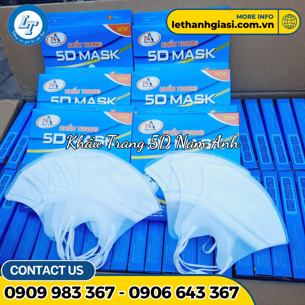 khẩu trang 5D nam anh  khẩu trang 5D nam anh