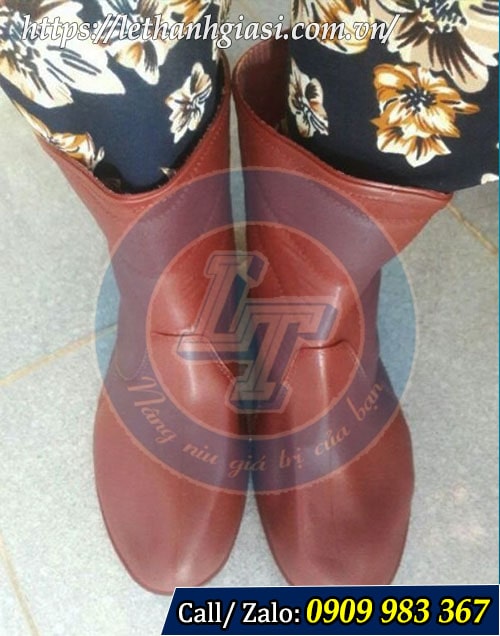 Mua ủng cao su màu nâu chất lượng Ủng nâu đi êm ái