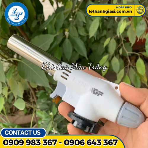 Đầu khò gas màu trắng 2 Đầu khò gas màu trắng 2