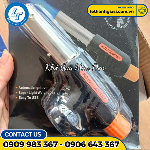 Đầu khò gas màu đen 2 Đầu khò gas màu đen 2